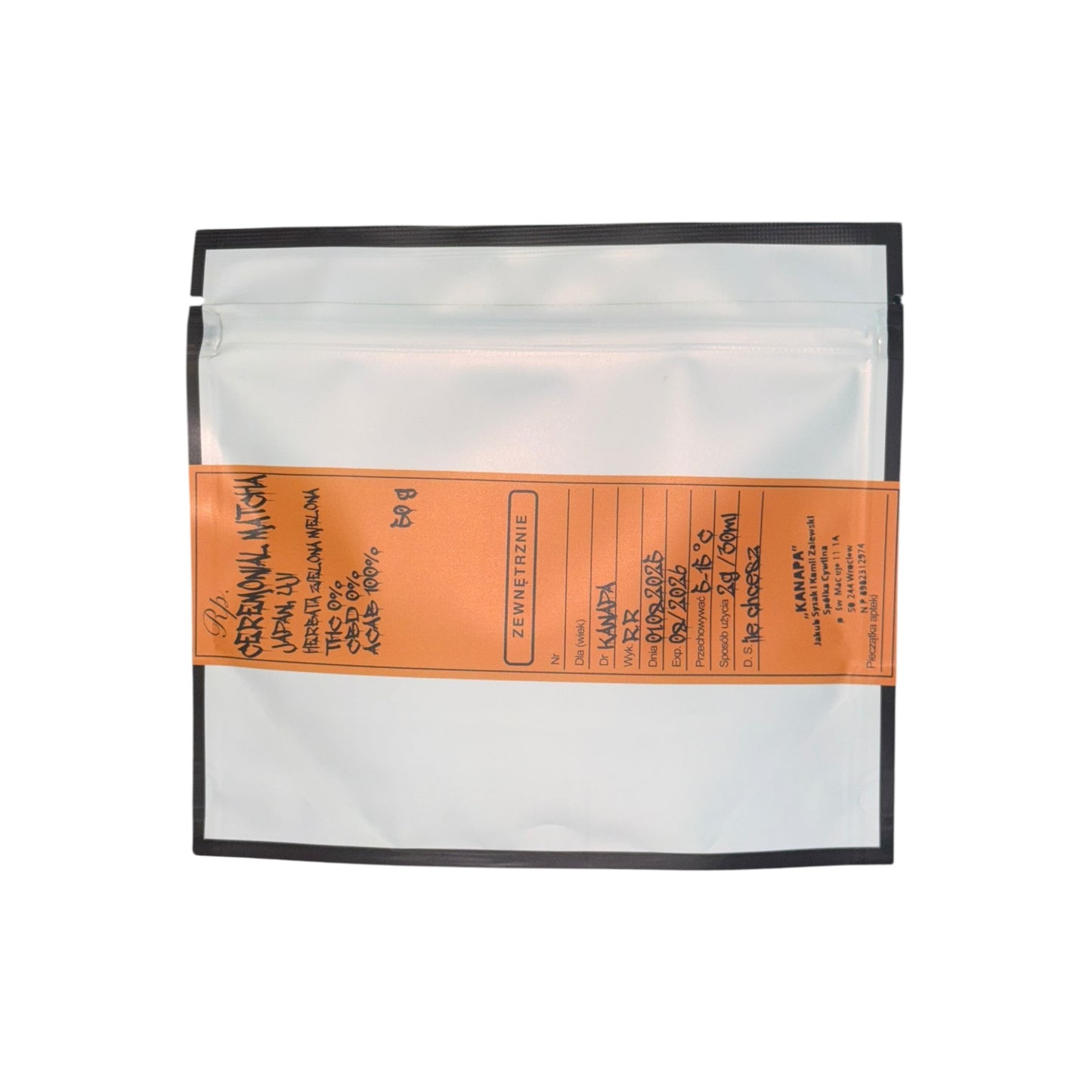 matcha dr. kanapa x runty roaster 50g