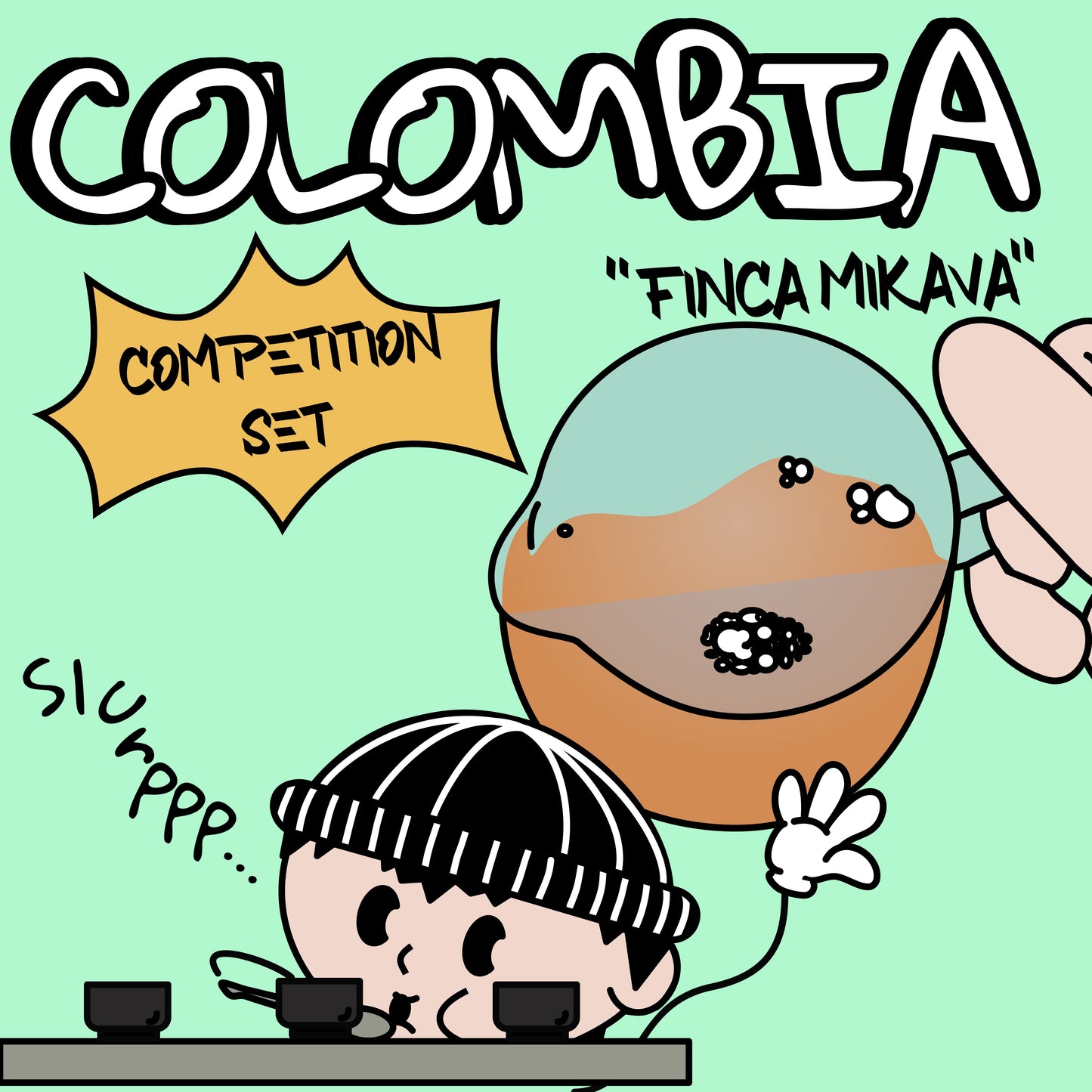 COMPETITION SET Kolumbia Mikava 3x15g